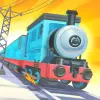 لعبه محاكي بناء القطارات - للأطفال apk مهكر