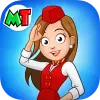 My Town Airport games for kids Mod