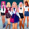 لعبه كلية البنات: لعبة تلبيس ومكياج apk مهكر