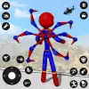 لعبه Stick Hero Rope Superhero Game apk مهكر