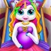 لعبه الأم الحامل يونيكورن ولعبة طفل apk مهكر
