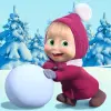 لعبه ماشا والدب: التسوق عيد الميلاد apk مهكر
