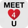 Meet4U - Chat, Love, Singles! Apk