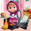 لعبه Masha and the Bear: Cleaning apk مهكر