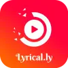 تطبيق Lyrical.ly Video Status Maker برو