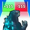 لعبه Kaiju Run apk مهكر
