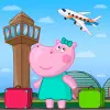 لعبه فرس النهر في المطار: مغامرة apk مهكر