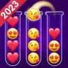 لعبه Emoji Sort - ألعاب الألغاز apk مهكر