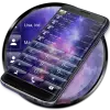 تطبيق Dialer Theme GlassGalaxy drupe برو