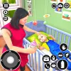 لعبه أمي واحدة طفل محاكي apk مهكر