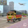 لعبه الطرق الوعرة شاحنة بضائع محاكي apk مهكر