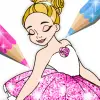 Ballet Color Glitter for Girls Mod
