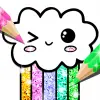 Kawaii Coloring Book Glitter Apk