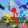 لعبه Stickman Combat: Craft War apk مهكر
