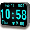 Huge Digital Clock Apk