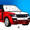 تطبيق Cars Coloring by Number برو