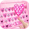 تطبيق الكيبورد Doodle Love Pink برو