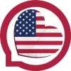 تطبيق USA Chat  American Dating برو
