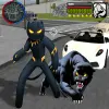 تطبيق Black Panther Stickman Rope He برو