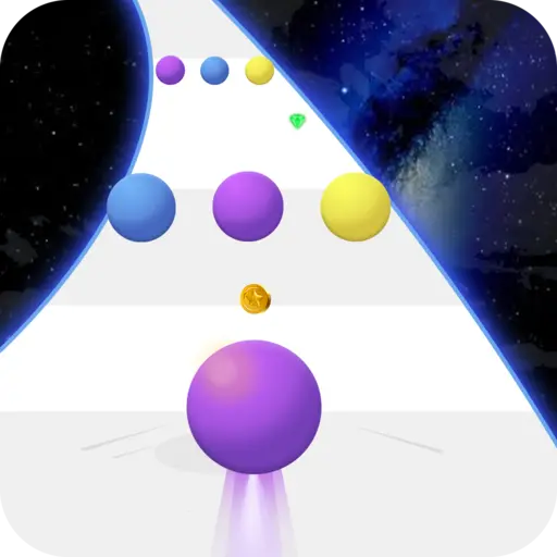 Color Rolling Ball - 3D Ball R Mod