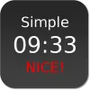 Nice Simple Clock (Widget) Apk