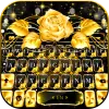 تطبيق الكيبورد Gold Rose Lux برو