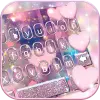 تطبيق الكيبورد Rose Gold Heart برو