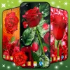 تطبيق 3D Red Rose Live Wallpaper برو
