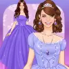 Purple princess dress up Mod