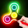 تطبيق Draw Finger Spinner برو