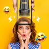 تطبيق قص الشعر ، مزحة ، نكتة برو
