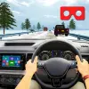لعبه VR Traffic Racing In Car Drive apk مهكر