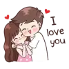 Romantic Couple Stickers - WAS Apk