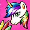 لعبه Unicorn Coloring Book for Kids apk مهكر