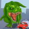 لعبه Jurassic Dinosaur City Rampage apk مهكر