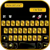 تطبيق ثيم لوحة المفاتيح Gold Metal B برو