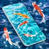 تطبيق Fish 4K HD Koi Live Pond 3D برو