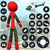 لعبه Stickman حبل بطل لعبة العنكبوت apk مهكر