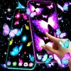 Neon butterfly glow wallpapers Apk