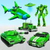 Police Shark Robot Car Game Mod