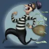 لعبه Bank robbery - Tiny thief rob  apk مهكر