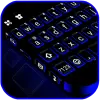 Blue Black Keyboard Theme Apk