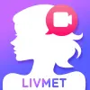 تطبيق Livmet: VideoCall, Online Chat برو