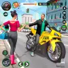 لعبه Flying Bike Driving Simulator apk مهكر