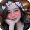 Crown Heart Emoji Camera Apk