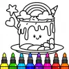 Unicorn Glitter Coloring Book Mod