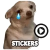 Dog meme sticker WAStickerApps Apk