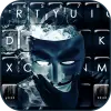 Anonymous Smoke Keyboard Theme Apk