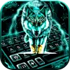 Thunder Neon Wolf Theme Apk