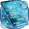Water Bubbles SMS Theme Apk